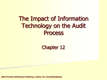 The Impact Of Information Technology On The Audit Process