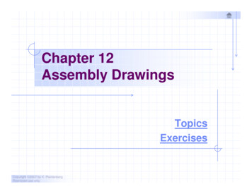 Chapter 12 Assembly Drawings - Universiti Teknologi Malaysia