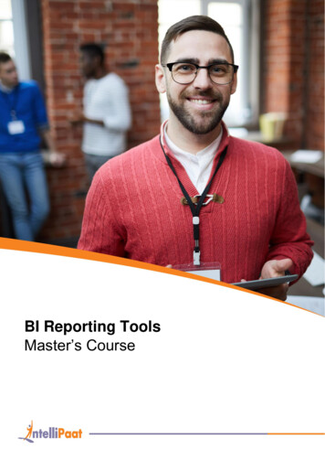 BI Reporting Tools