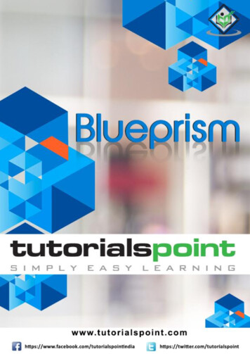 Blue Prism - Tutorialspoint 