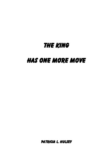 THE KING HAS ONE MORE MOVE - Home - Harvestime