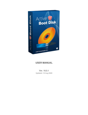 BootDisk - User Manual