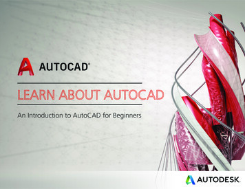 An Introduction To AutoCAD For Beginners