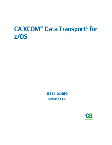 CA XCOM Data Transport For Z/OS
