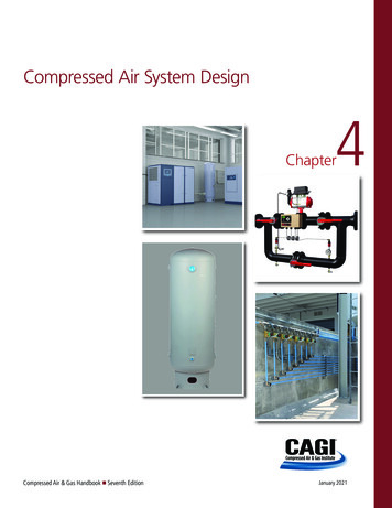 Compressed Air System Design 4 - CAGI