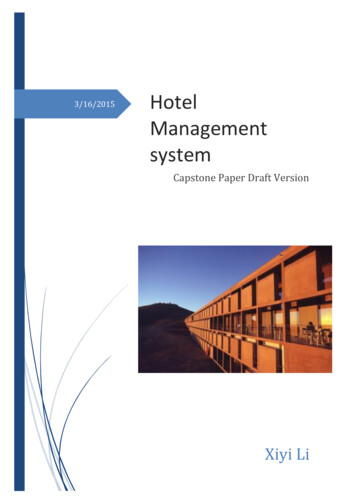 Hotel Management System - Lixiyi.files.wordpress 