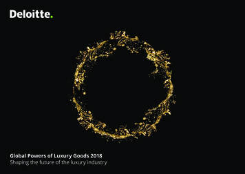 Global Powers Of Luxury Goods 2018 Shaping The Future Of .