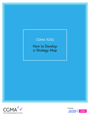 How To Develop A Strategy Map - CGMA