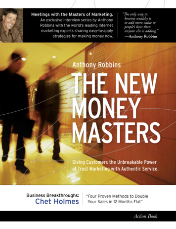 Anthony Robbins THE NEW MONEY MASTERS