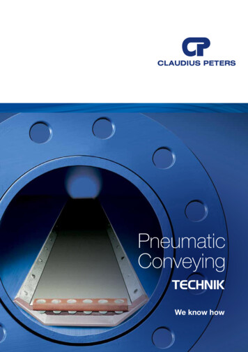 Pneumatic Conveying - Claudius Peters
