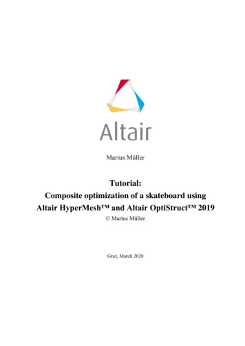 Altair HyperMesh And Altair OptiStruct 2019