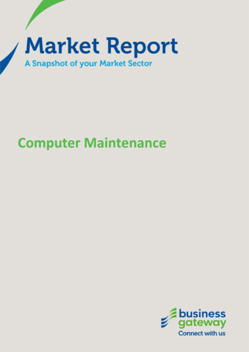 Computer Maintenance - Business Gateway