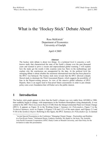 What Is The ‘Hockey Stick’ Debate About?
