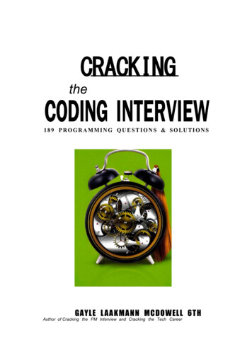 The CODING INTERVIEW - GitHub Pages