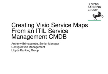 Creating Visio Service Maps From An ITIL Service .