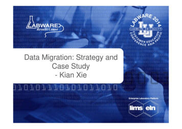 Data Migration: Strategy And Case Study - Kian Xie