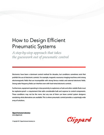 How To Design Efficient Pneumatic Systems - Clippard