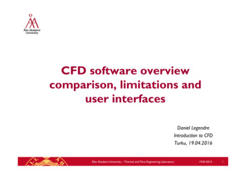 CFD Software Overview Comparison, Limitations And User .