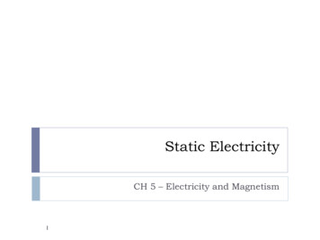 Static Electricity - WordPress 