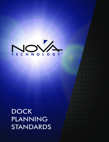 DOCK PLANNING STANDARDS - Nova Technology
