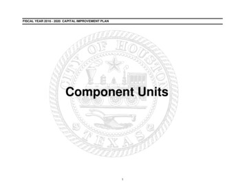 Component Units - Houston