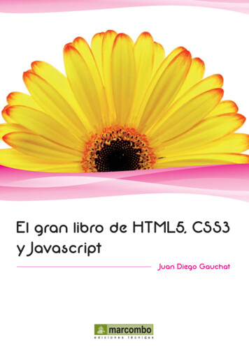 El Gran Libro De HTML5, CSS3 Y Javascript - GUTL