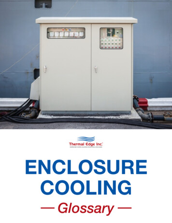 ENCLOSURE COOLING - Thermal-edge 