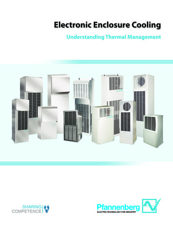 Electronic Enclosure Cooling - Microsoft