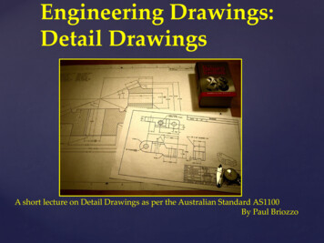 Engineering Drawings: Detail Drawings