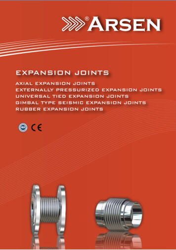 Expansion Joints - Arsenflex