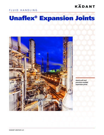 FLUID HANDLING Unaflex Expansion Joints