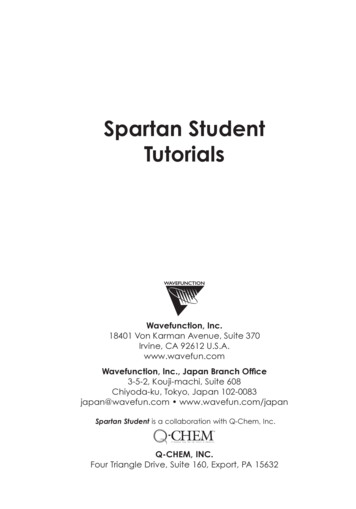 Spartan Student Tutorials - Université Du Québec