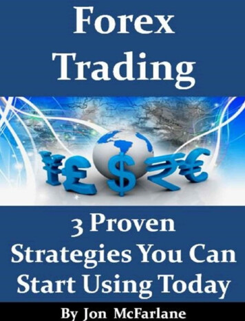 Forex Trading Strategies - DropPDF