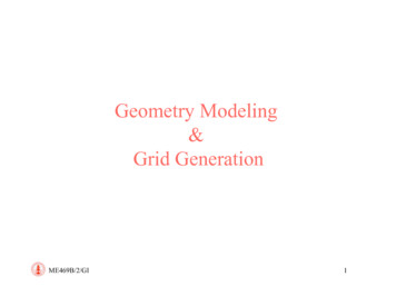 Geometry Modeling Grid Generation