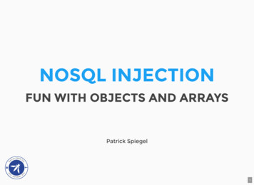 NOSQL INJECTION - OWASP