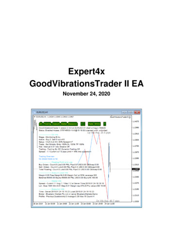 Expert4x GoodVibrationsTrader II EA