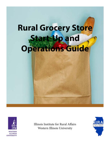 Grocery Store Start-Up And Operations Guide