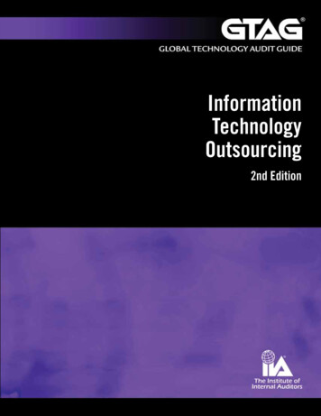 Information Technology Outsourcing - Chapters Site