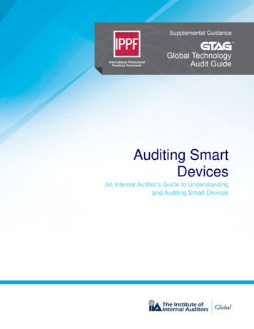 Auditing Smart Devices - IIA