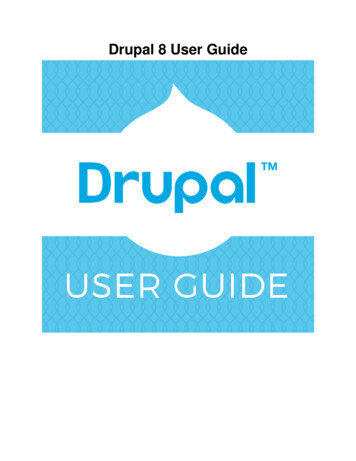 Drupal 8 User Guide - DrupalCamp Frankfurt 2017