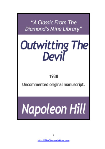 “A Classic From The Diamond’s Mine Library” Outwitting The .