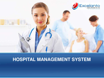 HOSPITAL MANAGEMENT SYSTEM - Excelanto