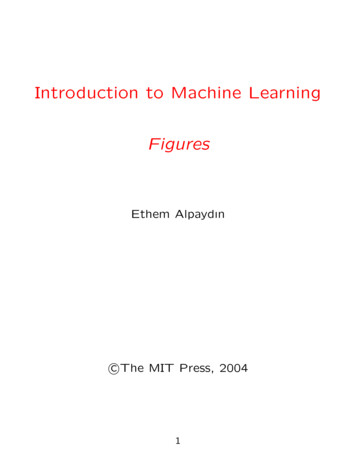 Introduction To Machine Learning Figures