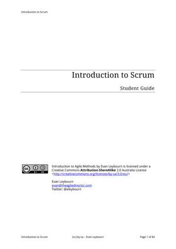 Introduction To Scrum - The Agile Director