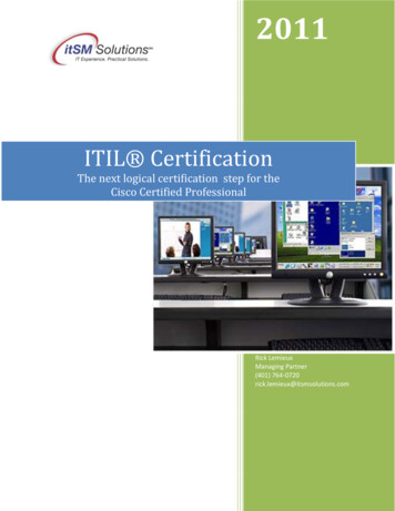 ITIL By ITSM