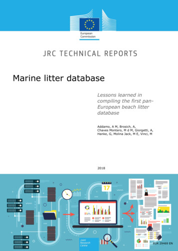 Marine Litter Database - Europa