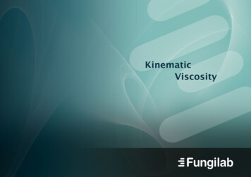 Kinematic Viscosity - HPST