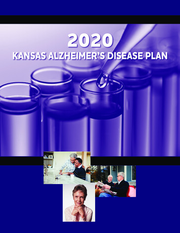 KS Alzheimer's Disease Plan - AIM Alzheimer's Impact .