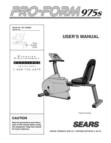 US 'S A AL - Sears Parts Direct