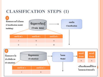 CLASSIFICATION STEPS (1)